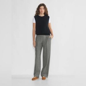 Babaton Founder Pant Relaxed Wide Leg Pleated Pants Size 2